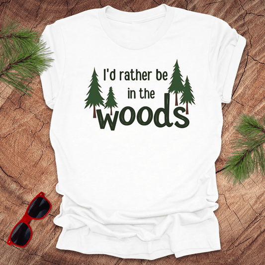 Rather Be in the Woods Unisex Tee - Wandering Owl Adventure Gear