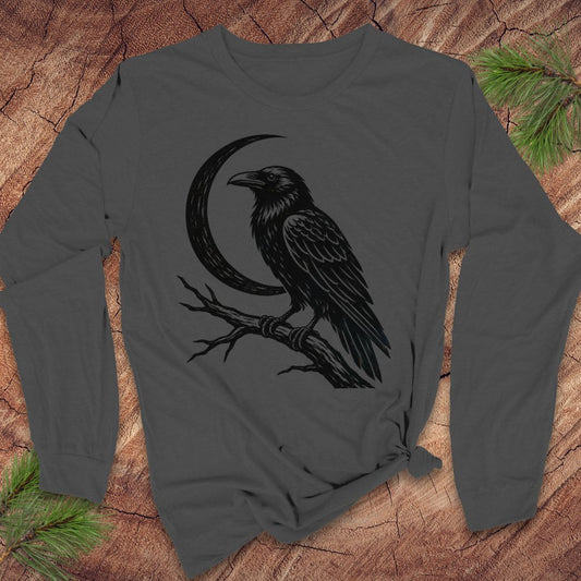 Raven Moon Long-Sleeve Tee