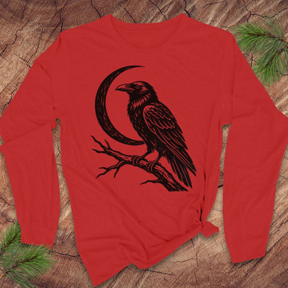Raven Moon Long-Sleeve Tee