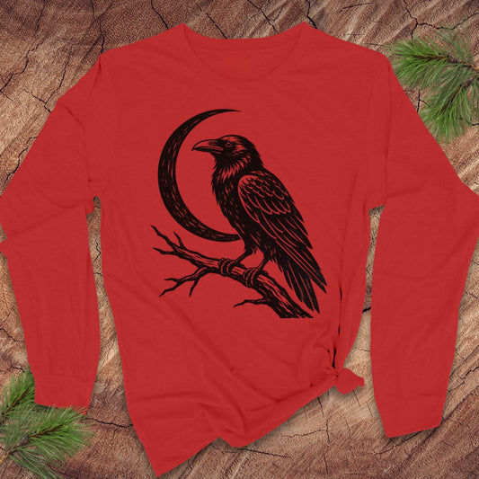 Raven Moon Long-Sleeve Tee