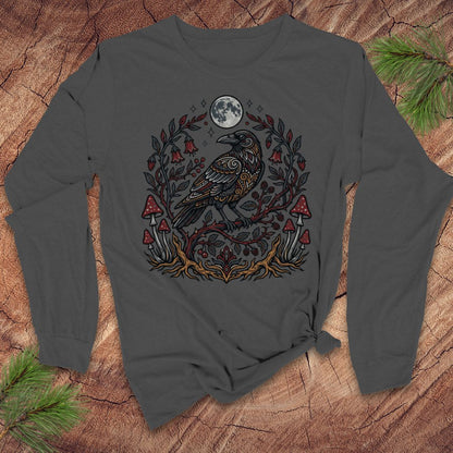 Raven of the Woods Long-Sleeve Tee
