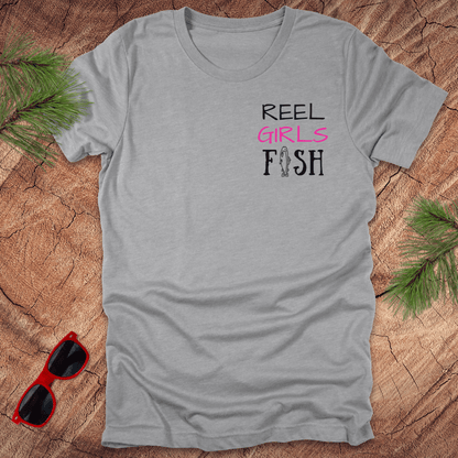 Reel Girls Fish Tee - Wandering Owl Adventure Gear