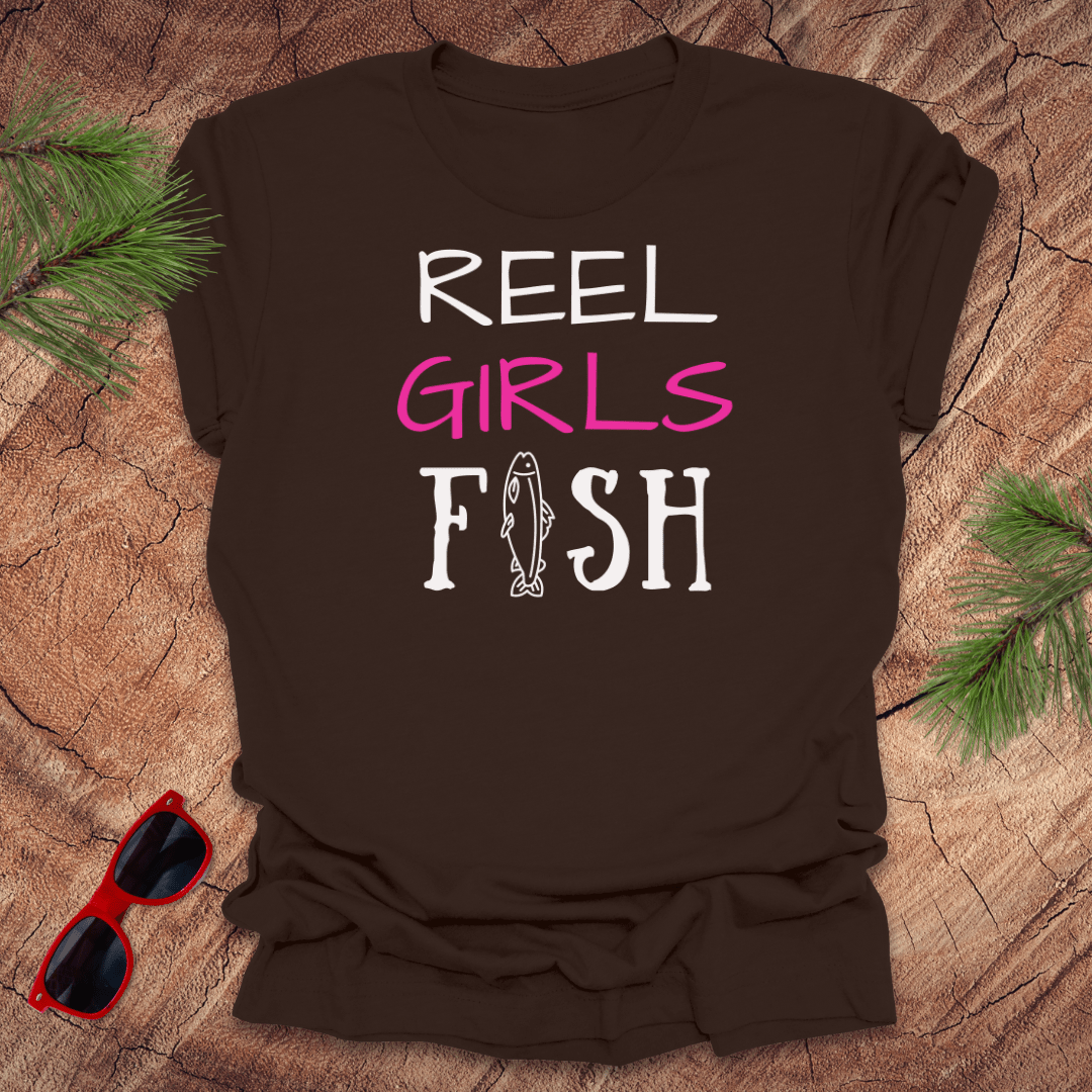 Reel Girls Fish Tee - Wandering Owl Adventure Gear