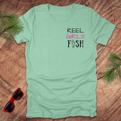 Reel Girls Fish Tee - Wandering Owl Adventure Gear