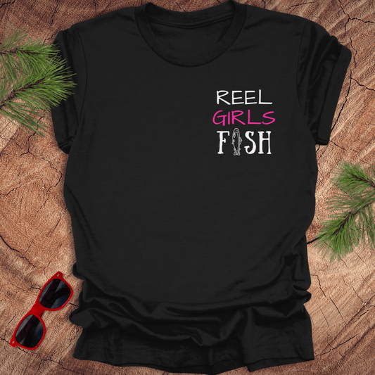Reel Girls Fish Tee - Wandering Owl Adventure Gear