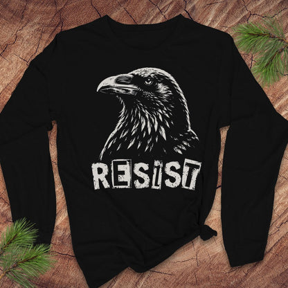 Resist Raven Long-Sleeve Tee