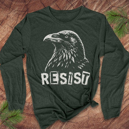 Resist Raven Long-Sleeve Tee