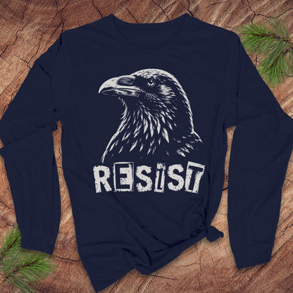 Resist Raven Long-Sleeve Tee