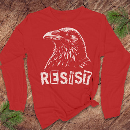Resist Raven Long-Sleeve Tee