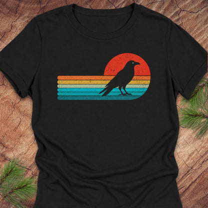 Retro Crow Women's Relaxed Tee