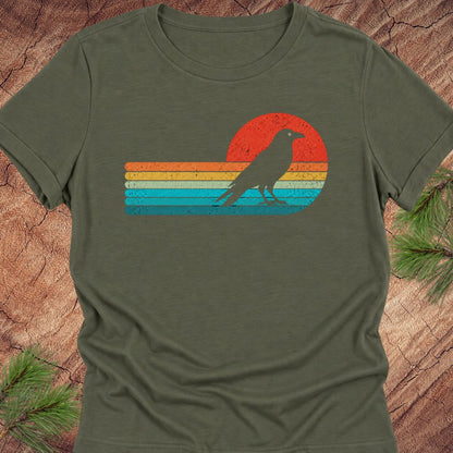 Retro Crow Women's Relaxed Tee