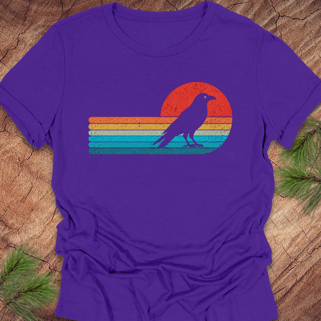 Retro Crow Women's Relaxed Tee