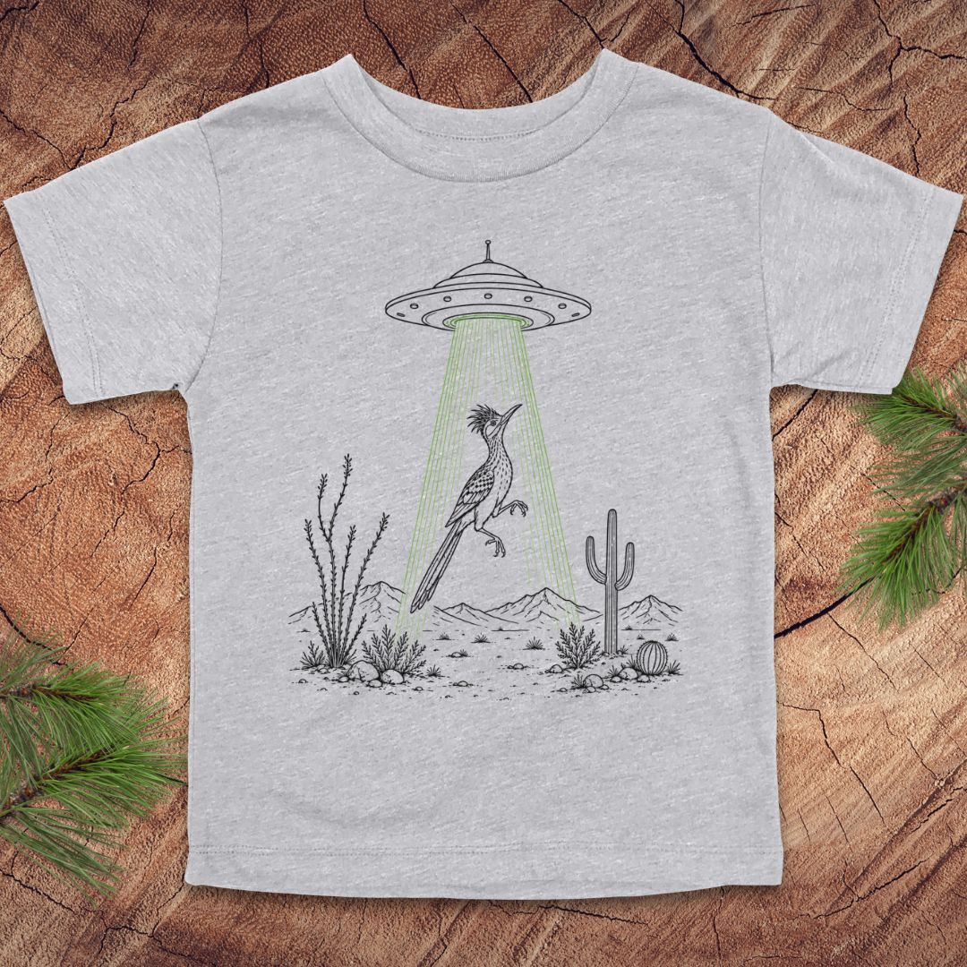 Roadrunner and UFO Toddler Tee