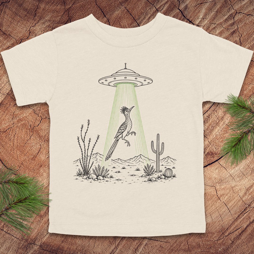 Roadrunner and UFO Toddler Tee