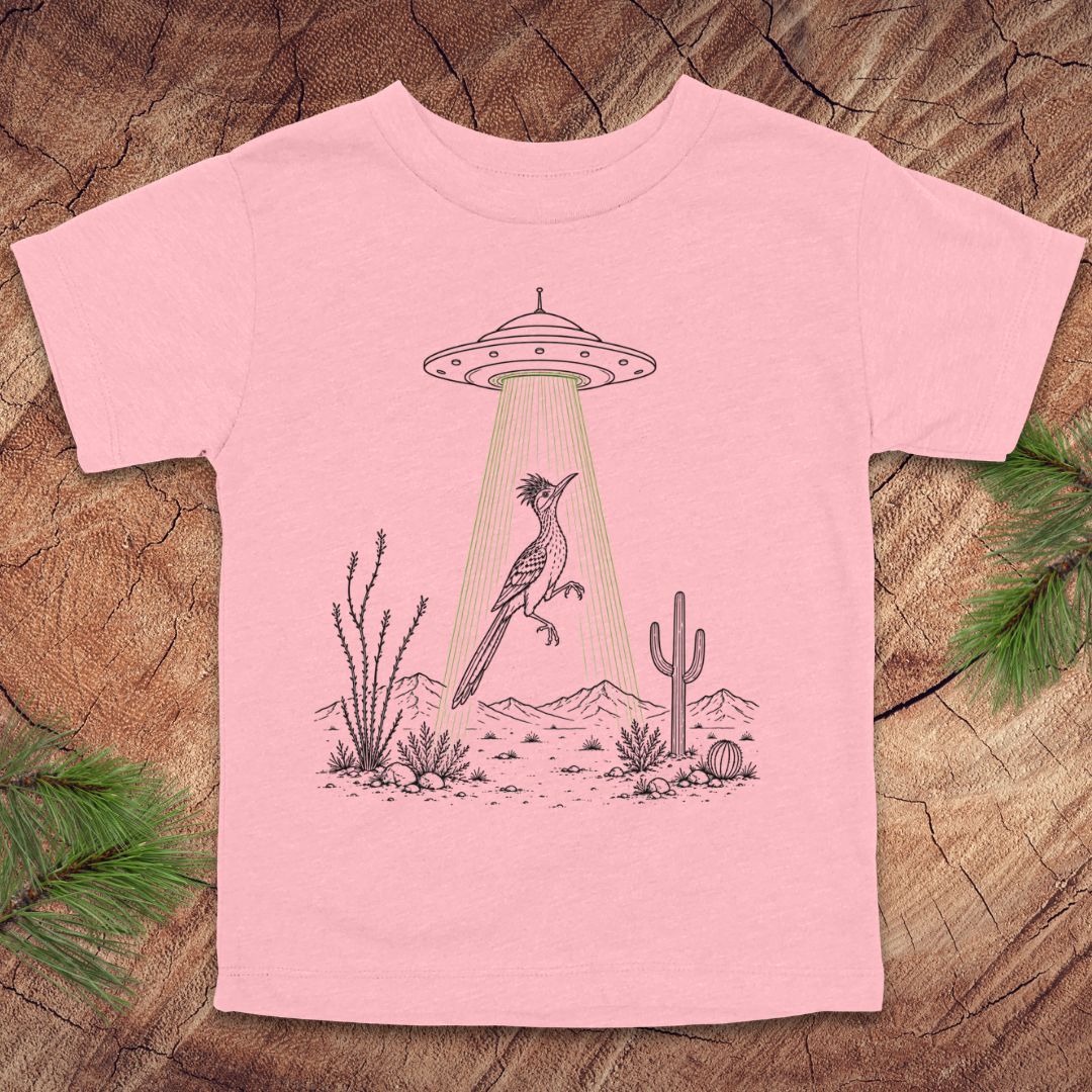 Roadrunner and UFO Toddler Tee