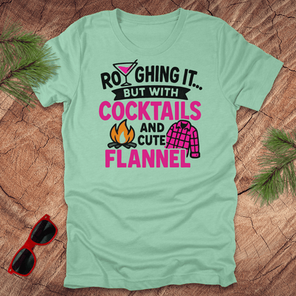 Roughing It but... Tee - Wandering Owl Adventure Gear