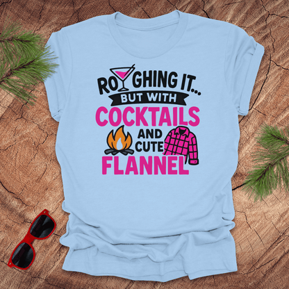Roughing It but... Tee - Wandering Owl Adventure Gear