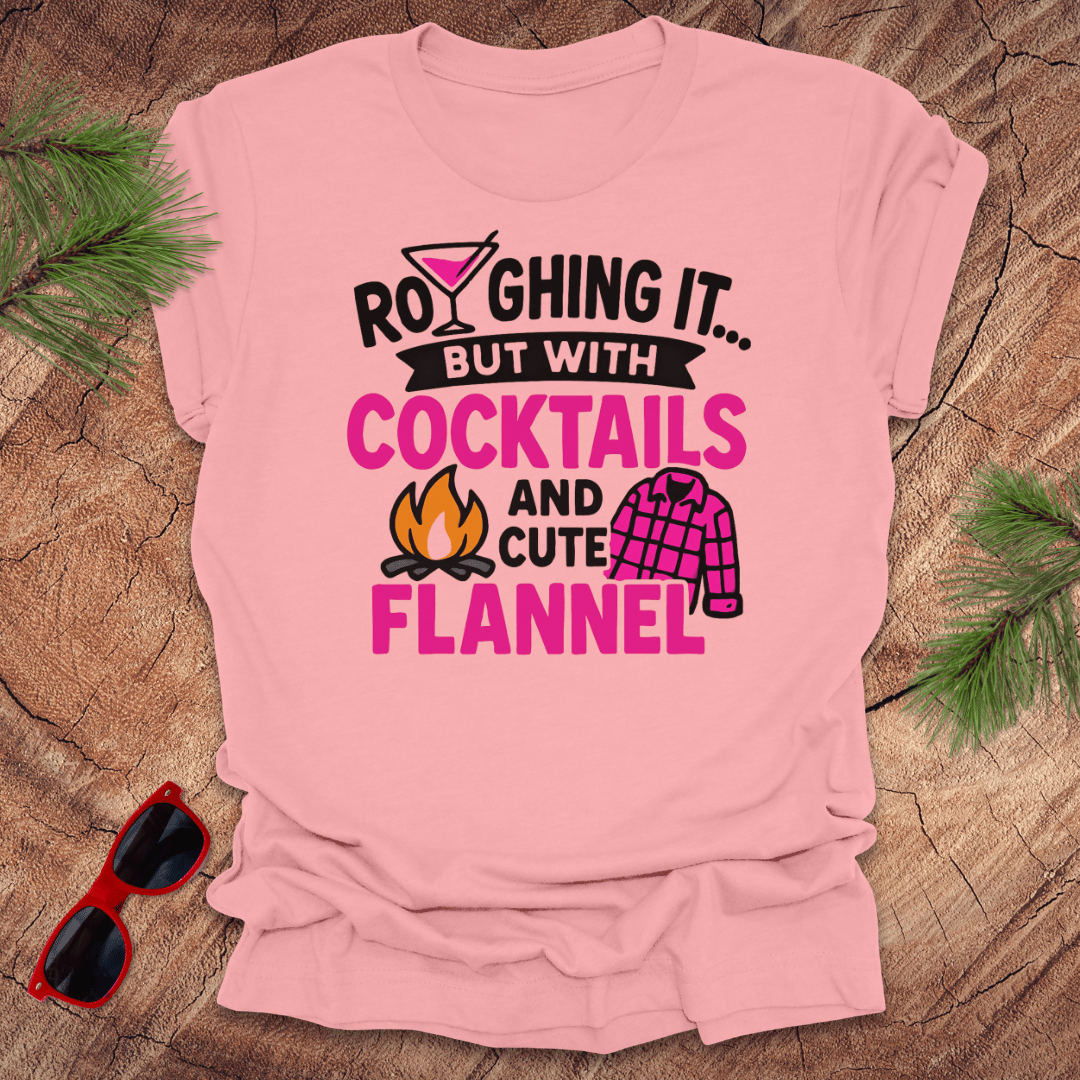 Roughing It but... Tee - Wandering Owl Adventure Gear