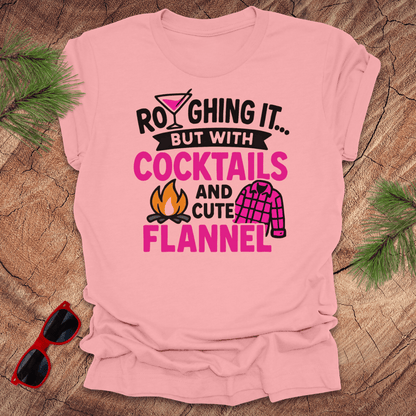 Roughing It but... Tee - Wandering Owl Adventure Gear