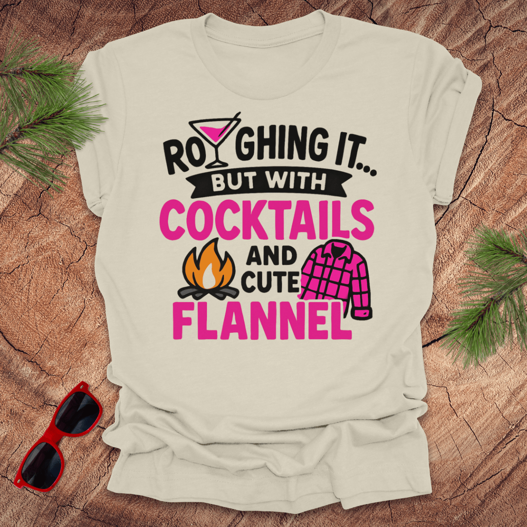 Roughing It but... Tee - Wandering Owl Adventure Gear