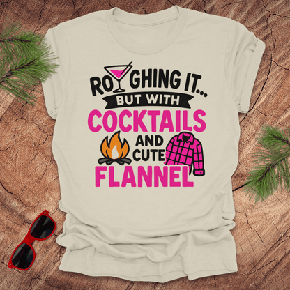 Roughing It but... Tee - Wandering Owl Adventure Gear