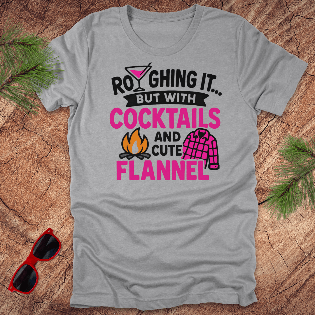 Roughing It but... Tee - Wandering Owl Adventure Gear