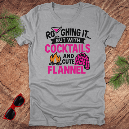 Roughing It but... Tee - Wandering Owl Adventure Gear