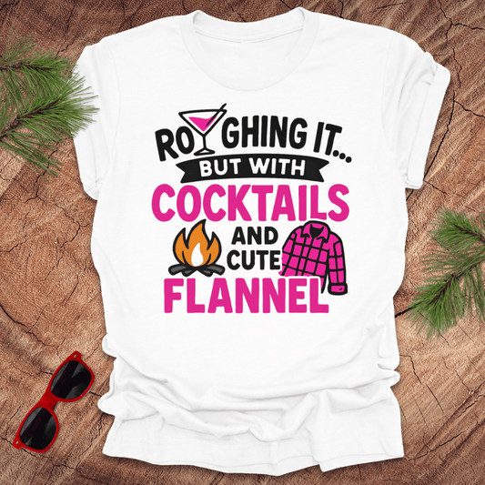 Roughing It but... Tee - Wandering Owl Adventure Gear
