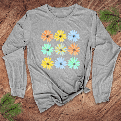 Seeing Daisies Long - Sleeve Tee - Wandering Owl Adventure Gear