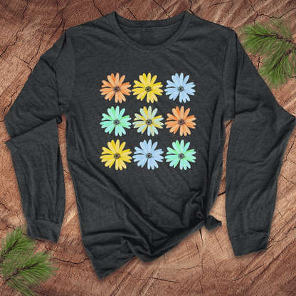 Seeing Daisies Long - Sleeve Tee - Wandering Owl Adventure Gear