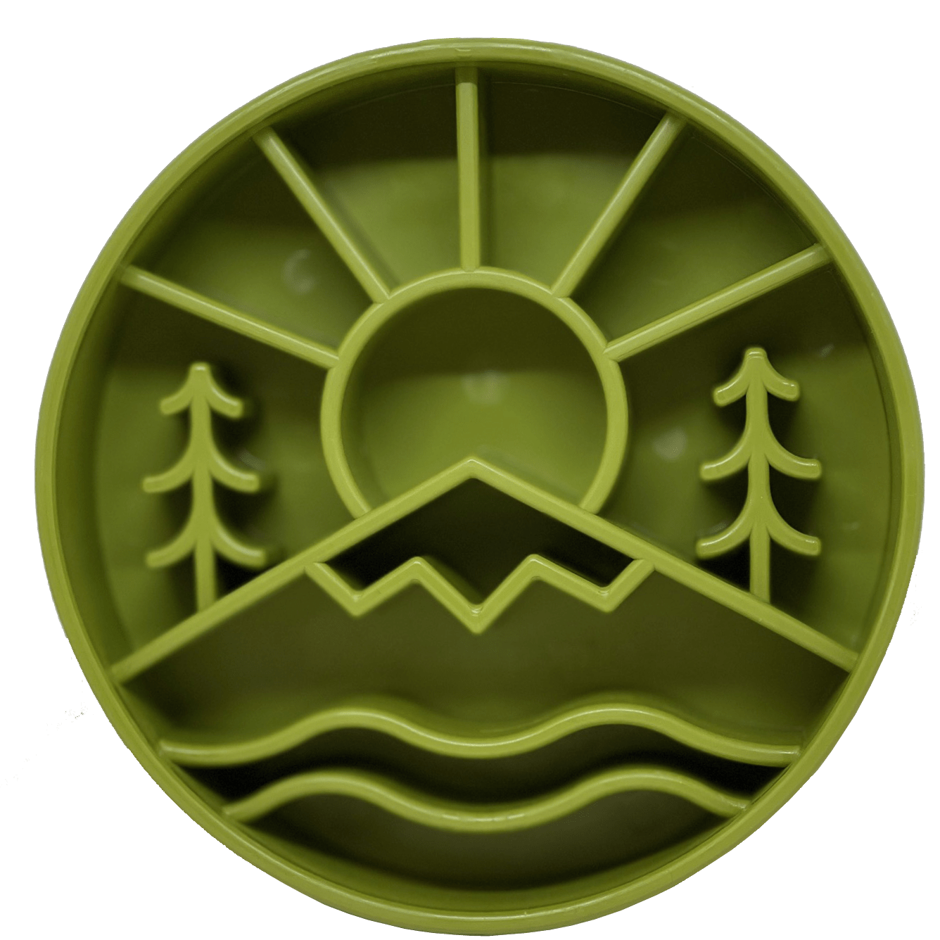 Slow Feeder Enrichment Dog Bowl - Wandering Owl Adventure Gear