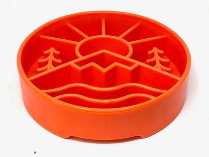 Slow Feeder Enrichment Dog Bowl - Wandering Owl Adventure Gear
