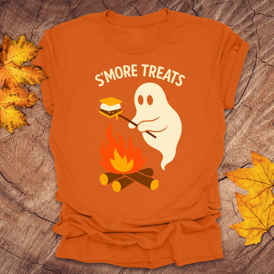 S'more Treats Ghost Tee - Wandering Owl Adventure Gear