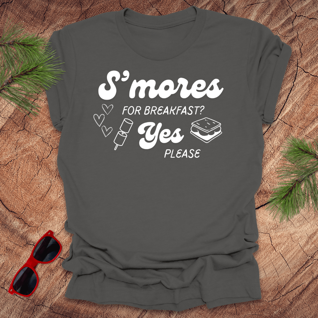 S'mores for Breakfast Tee - Wandering Owl Adventure Gear