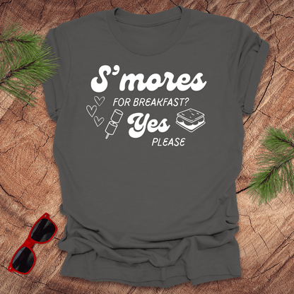 S'mores for Breakfast Tee - Wandering Owl Adventure Gear