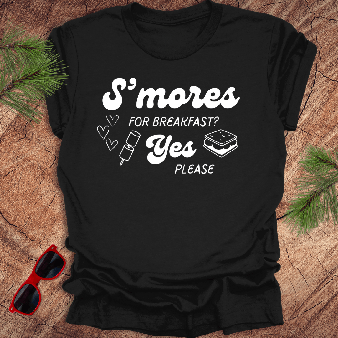 S'mores for Breakfast Tee - Wandering Owl Adventure Gear