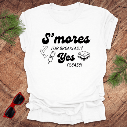 S'mores For Breakfast Tee - Wandering Owl Adventure Gear