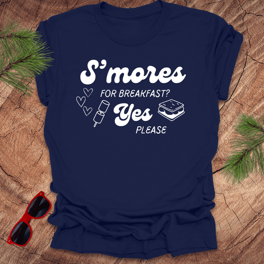 S'mores for Breakfast Tee - Wandering Owl Adventure Gear
