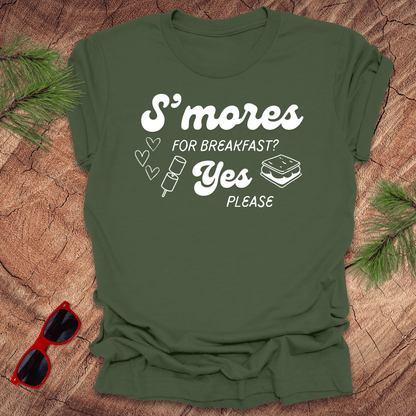 S'mores for Breakfast Tee - Wandering Owl Adventure Gear