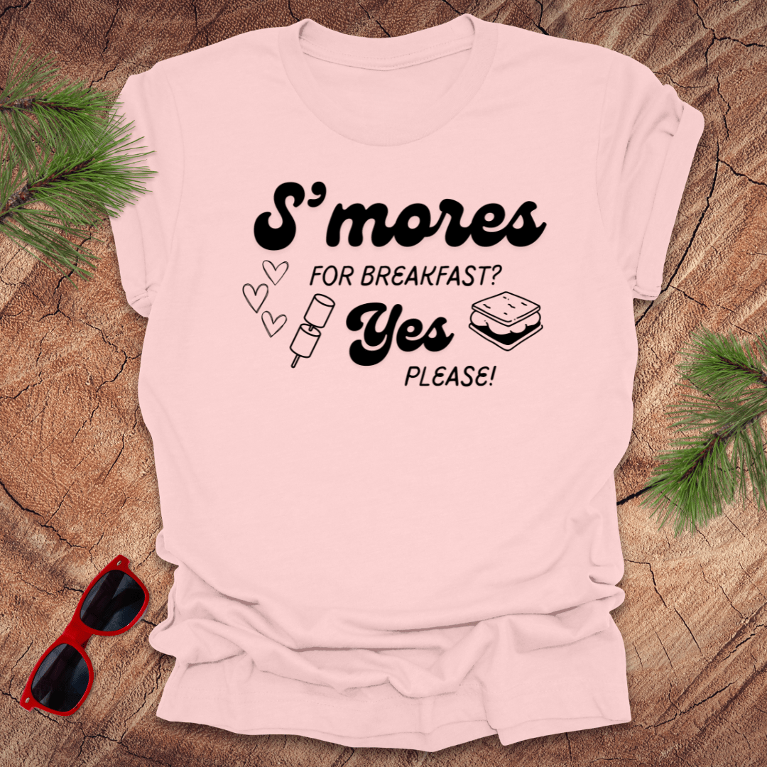 S'mores For Breakfast Tee - Wandering Owl Adventure Gear