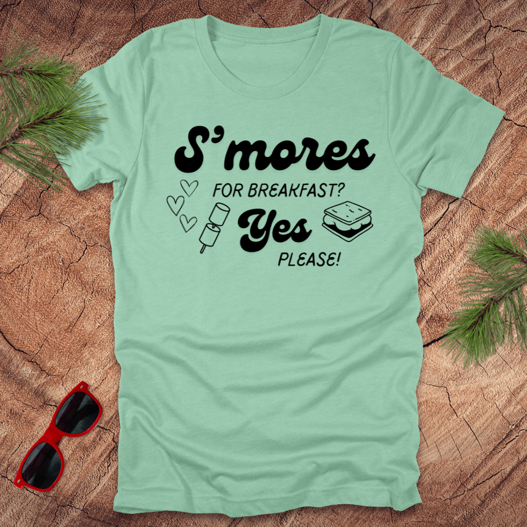 S'mores For Breakfast Tee - Wandering Owl Adventure Gear