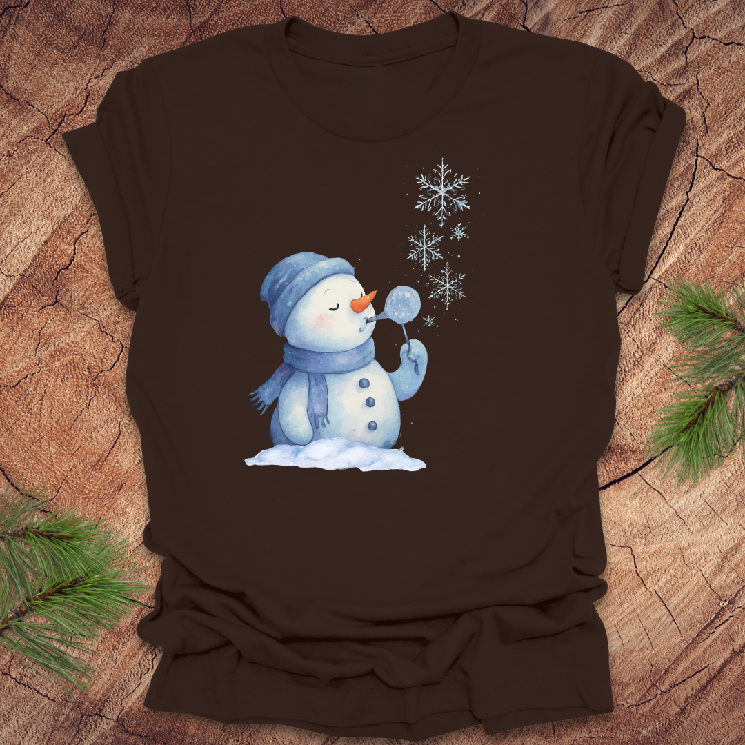 Snowman Snowflakes Tee