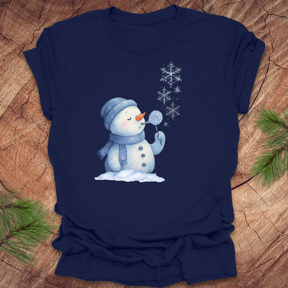 Snowman Snowflakes Tee