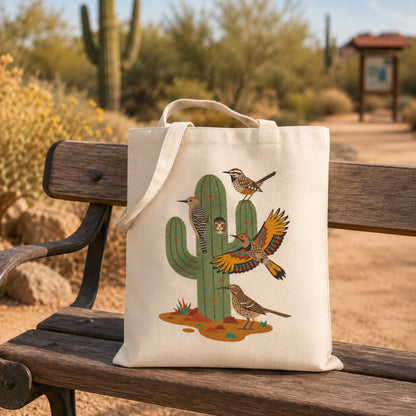 Southwest Bird Faves Tote Bag