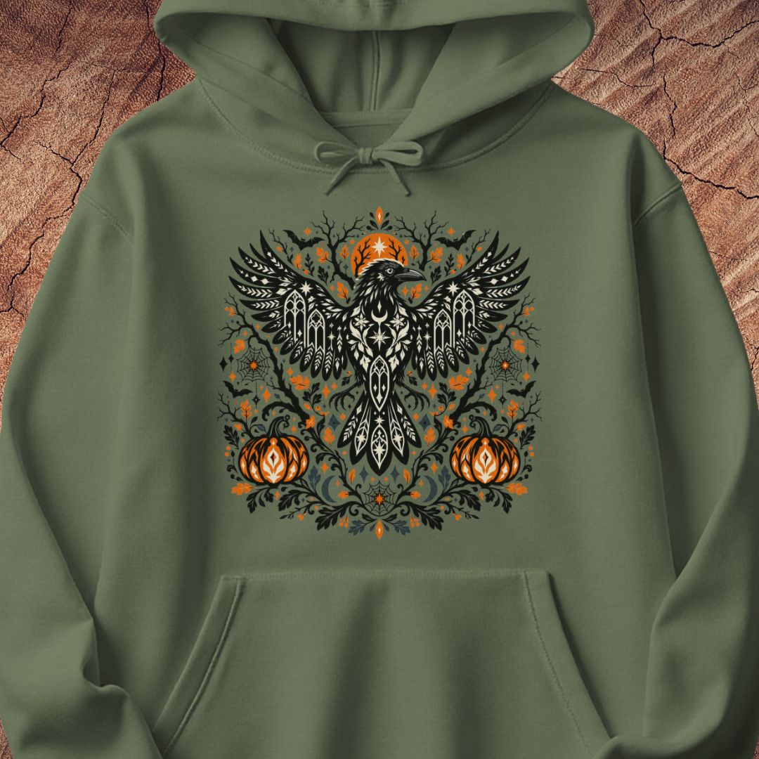 Spooky Crow Hoodie