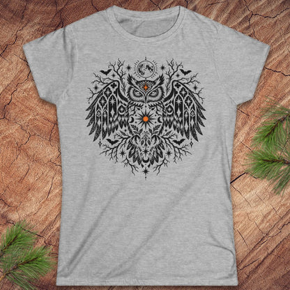 Spooky Owl Women's Tee