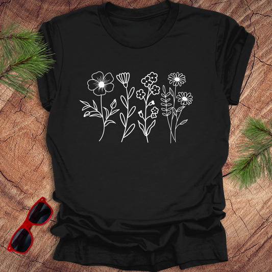 Standing Flowers Tee