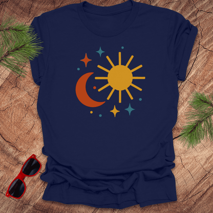 Sun and Moon Tee - Wandering Owl Adventure Gear
