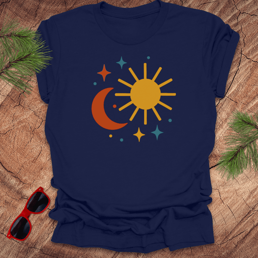 Sun and Moon Tee - Wandering Owl Adventure Gear