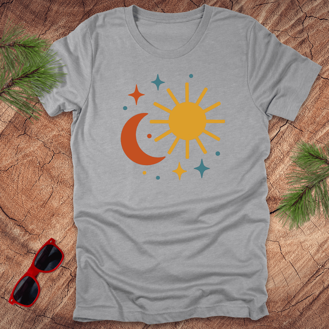 Sun and Moon Tee - Wandering Owl Adventure Gear